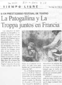 La Patogallina y La Troppa juntos en Francia