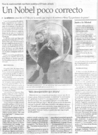 Un nobel poco correcto