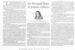 De Bernard Shaw al pocho chileno