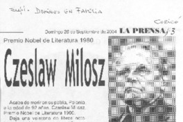 Czeslaw Milosz