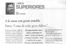 Come de todo, pero chileno