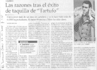 las razones tras el éxito de taquilla de "Tartufo"