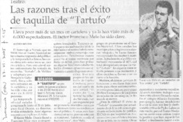 las razones tras el éxito de taquilla de "Tartufo"
