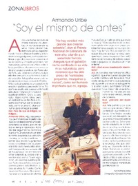 "Soy el mismo de antes" [entrevista]