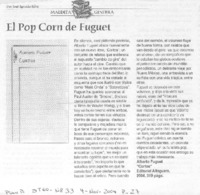 El pop corn de Fuguet