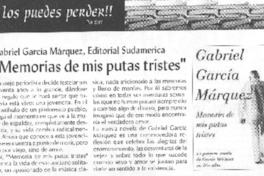 Memorias de mis putas tristes