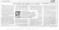 En medio del pánico y la noche