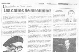 Las calles de mi ciudad