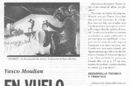 Vasco Moulian en vuelo rasante