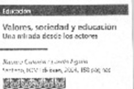 Valores, sociedad y educación