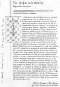 Don Quijote de la Mancha
