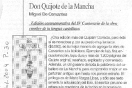 Don Quijote de la Mancha