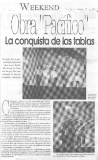 Obra "Pacífico", la conquista de las tablas