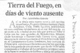 Tierra del Fuego en días de viento ausente