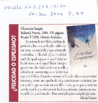 ¿Felicidad o espejismo?