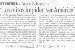 "Los mitos impiden ver América"