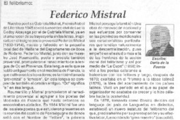 Feredico Mistral