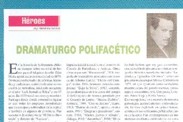 Dramaturgo polifacético