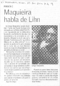 Maquieira habla de Lihn