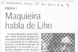 Maquieira habla de Lihn
