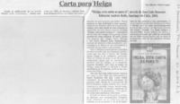 Carta para Helga