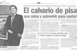 El calvario de pisar una mina y sobrevivir para contarlo