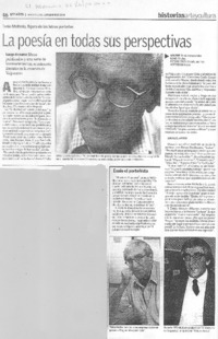 La Poesía en todas sus perspectivas
