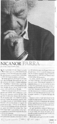 Nicanor Parra