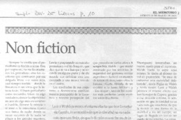 Non fiction