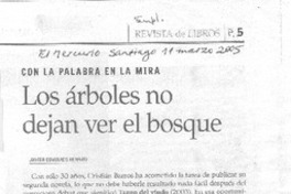 Los Arboles no dejan ver el bosque