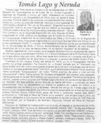 Tomás Lago y Neruda