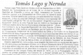Tomás Lago y Neruda