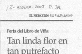 Tan linda flor en tan putrefacto vertedero