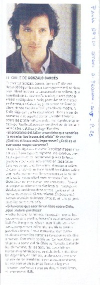El Chile de Gonzalo Garcés