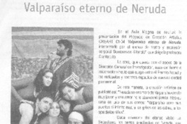 Valparaiso eterno de Neruda