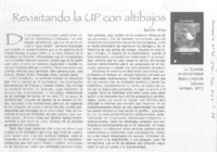 Revisitando La UP con altibajos