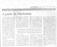 A partir de Manhattan