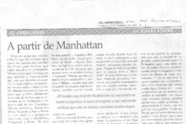 A partir de Manhattan