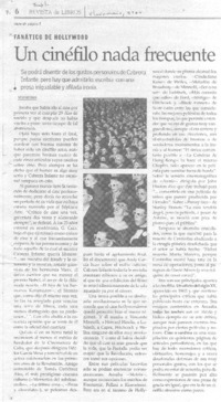 Un Cinéfilo nada frecuente