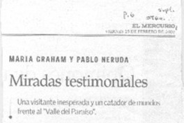 Miradas testimoniales