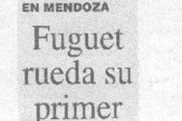 Fuguet rueda su primer filme