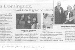 Versos sobre la gente de la tierra