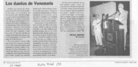 Los duaños de Venezuela