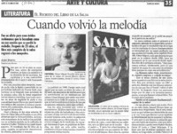 Cuando volvió la melodía