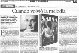 Cuando volvió la melodía