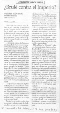 ¿Brulé conta el Imperio?