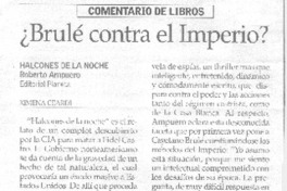 ¿Brulé conta el Imperio?