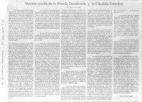 Versión criolla de la Abuela Desalmada y la Cándida Eréndira