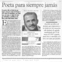 Poeta para siempre jamás