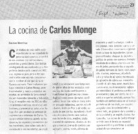 La cocina de Carlos Monge